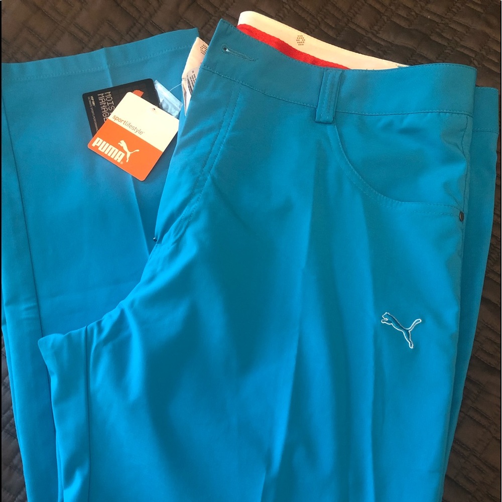 Puma golf pants NWT 5 pkt tech pant 36x32